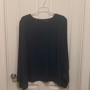 🆕💕 NWOT Worthington Long Sleeve Blouse Emerald Green